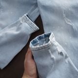 Quần Jeans Vẩy Sơn ICONDENIM Skinny Light Blue Wash