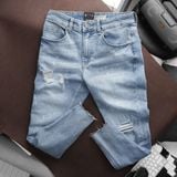 Quần Jean Nam ICONDENIM Skinny Blue Wash x Ripped