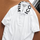 Áo Polo ICONDENIM Phối In Cổ Áo