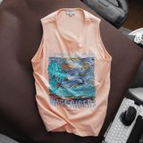 Áo Tanktop Summer Vibe Printed ICONDENIM