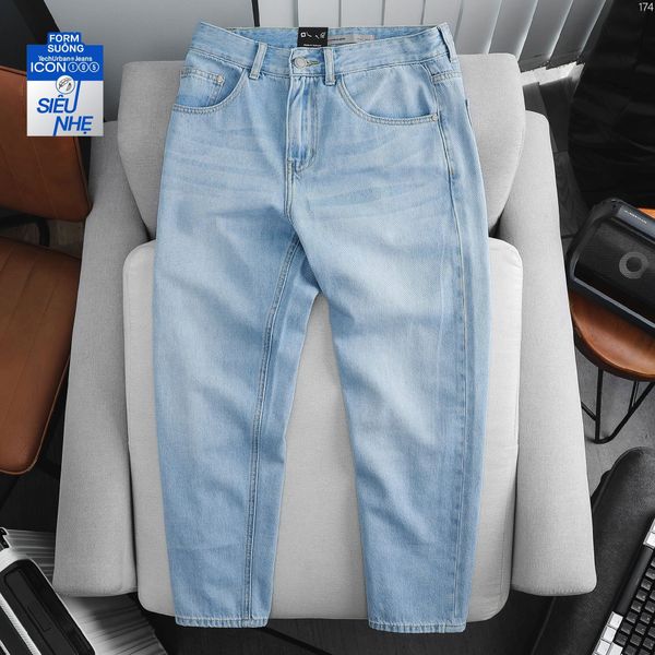 Quần Jeans ICON105 Lightweight™ Straight Fit Light Blue