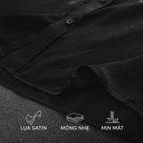 Áo Sơ Mi Nam ICONDENIM Satin - Form Regular