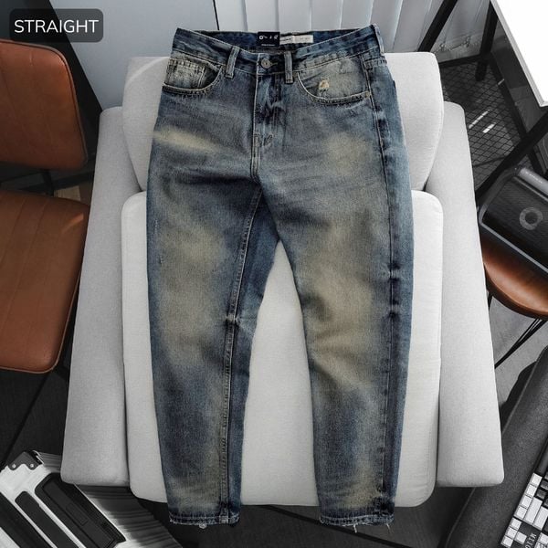 Quần Jean ICONDENIM Straight OverDye