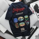 Áo Thun Nam ICONDENIM California Dark Navy