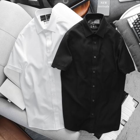 Áo Sơ Mi Nam Tay Ngắn ICONDENIM Classic