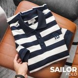 Áo Polo Nam ICONDENIM Sailor NavyStripe