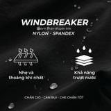 Áo Khoác Dù Nam ICONDENIM Breathable Windbreaker