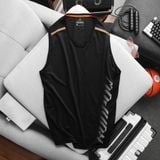 Áo Tanktop Nam RUNPOW Disintegration Transfer Form Slim