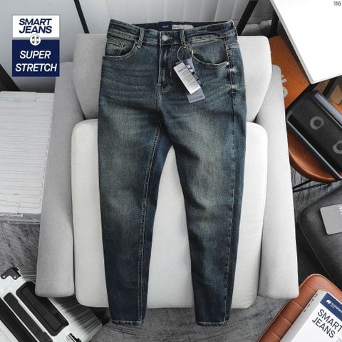 Quần Smart Jeans™ Nam ICONDENIM Org-Blue Faded Wash
