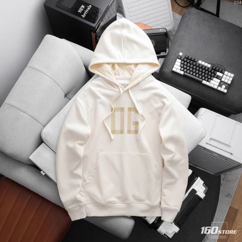 Áo Hoodie Nam ICONDENIM Orgnls Typography With Tape