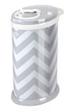  Thùng xử lý tã cho bé Ubbi diaper pail, Gray Chevron 