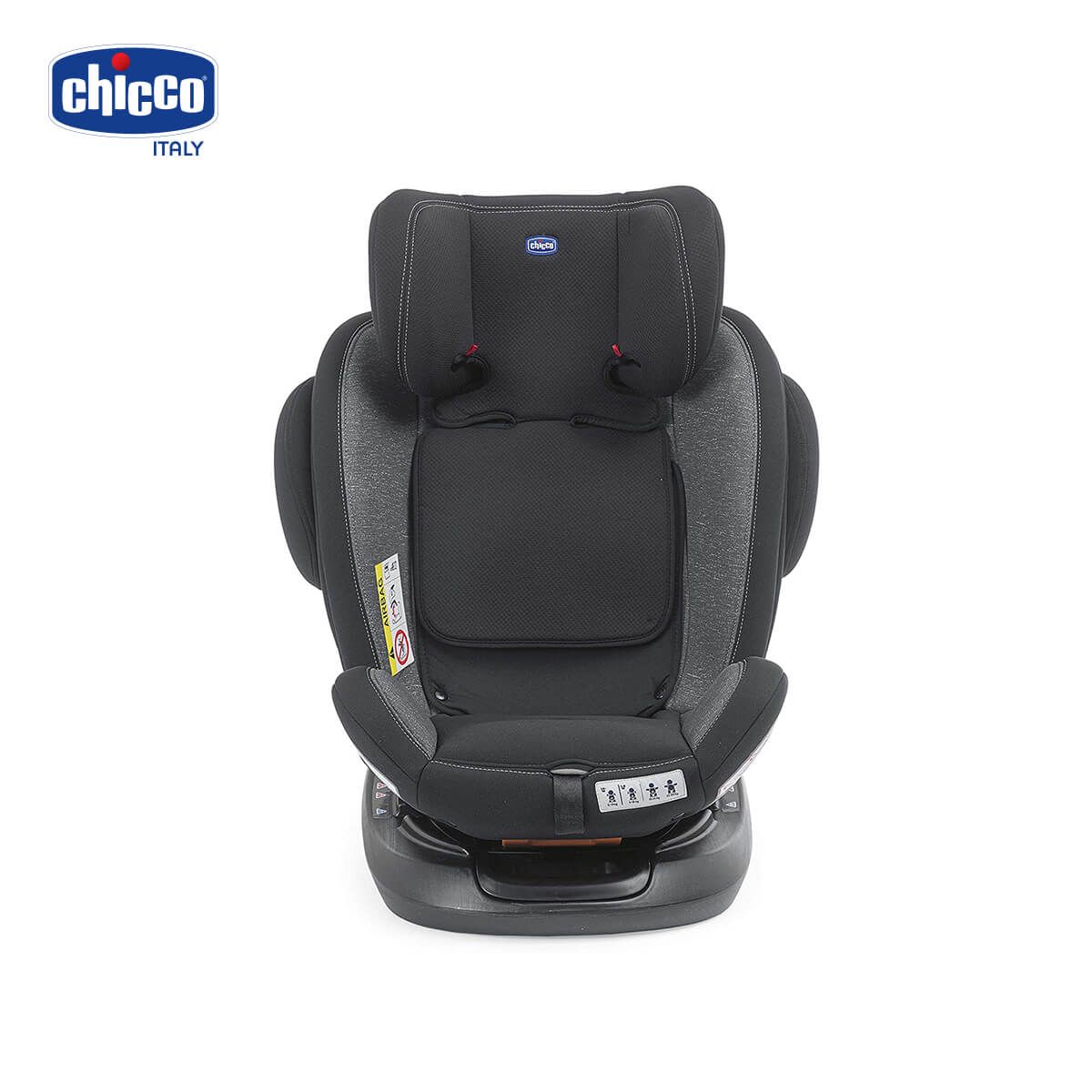  Ghế ngồi ô tô Chicco Unico Plus Isofix 0-12Y xoay 360˚ - Đen Shadow 