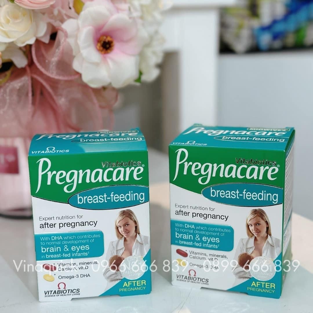  Vitamin Tổng Hợp Cho Mẹ Bầu Sau Sinh Pregnacare Breast - Feeding 84 Viên 