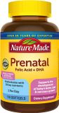  Vitamin Tổng Hợp Cho Mẹ Bầu Nature Made Prenatal Folic Acid + DHA, 110 Viên 