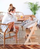  GHẾ ĂN DẶM STOKKE TRIPP TRAPP - STORM GREY 