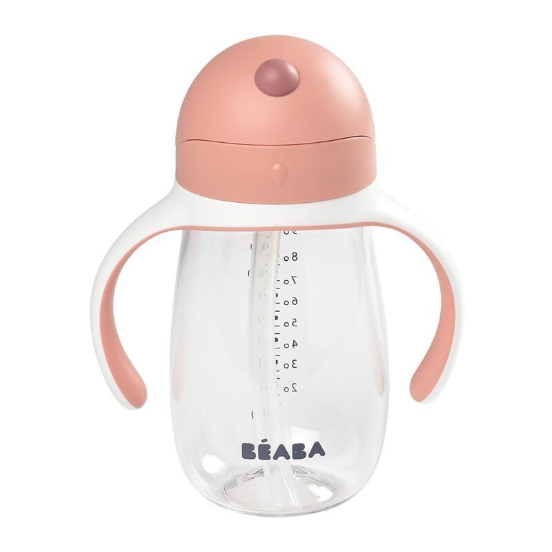  Bình tập uống Beaba 300ml - Màu Old Pink 