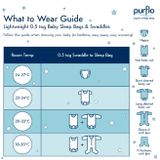  Nhộng Ngủ Purflo Mùa Hè Từ 0-4M+ Cho Bé 0.5 Tog 