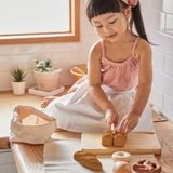  Đồ Chơi Gỗ PlanToys Cắt Bánh Mì Bread Set Cho Bé 2Y+ 