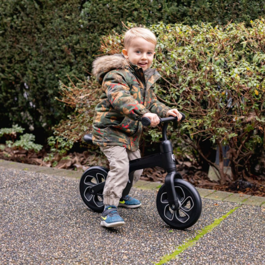  Xe chòi chân Qplay Tech Balance Bike - Đen 