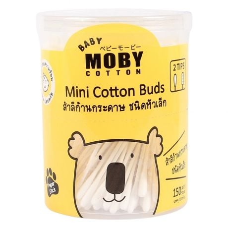  Bông tăm Moby cỡ nhỏ (150 cái) 