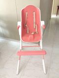  Ghế ăn dặm Oribel Cocoon Z High Chair - màu Cotton Candy Pink 