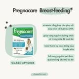  Vitamin Tổng Hợp Cho Mẹ Bầu Sau Sinh Pregnacare Breast - Feeding, 84 Viên 