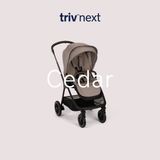  XE ĐẨY NUNA TRIV NEXT - MÀU CEDAR/CHOCOLATE 