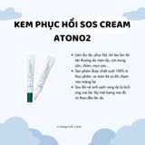  Kem Phục Hồi Chuyên Biệt Atono2 SOS Cream cho bé 20ml (0+) 