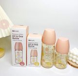  Bình Sữa PPSU Cổ Rộng Moyuum Daisy Edition - Hoa Cúc Hồng 