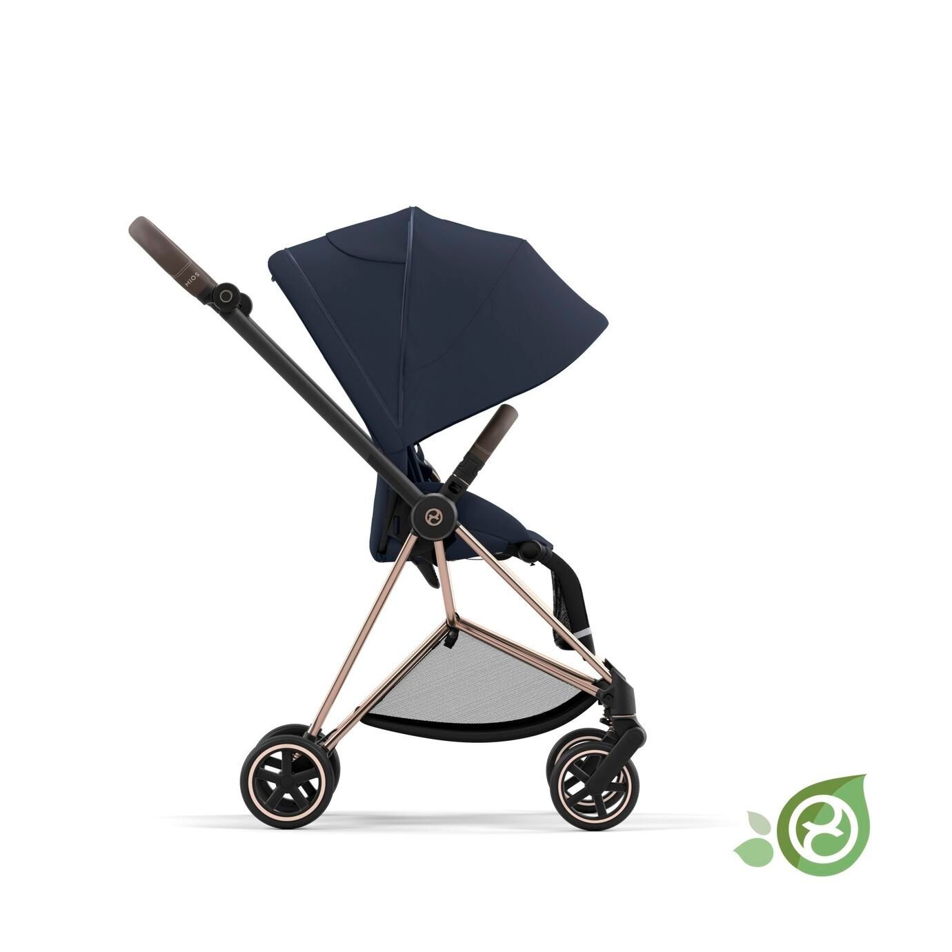  XE ĐẨY CYBEX MIOS 3 - KHUNG ROSE GOLD/PACK DARK NAVY 