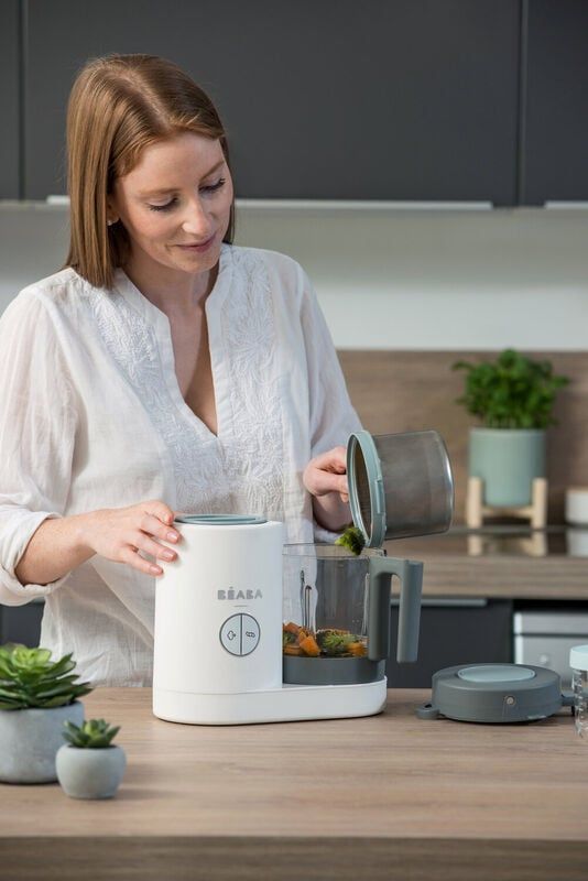  Máy Làm Đồ Ăn Dặm Béaba Babycook Neo - Màu Grey/White 