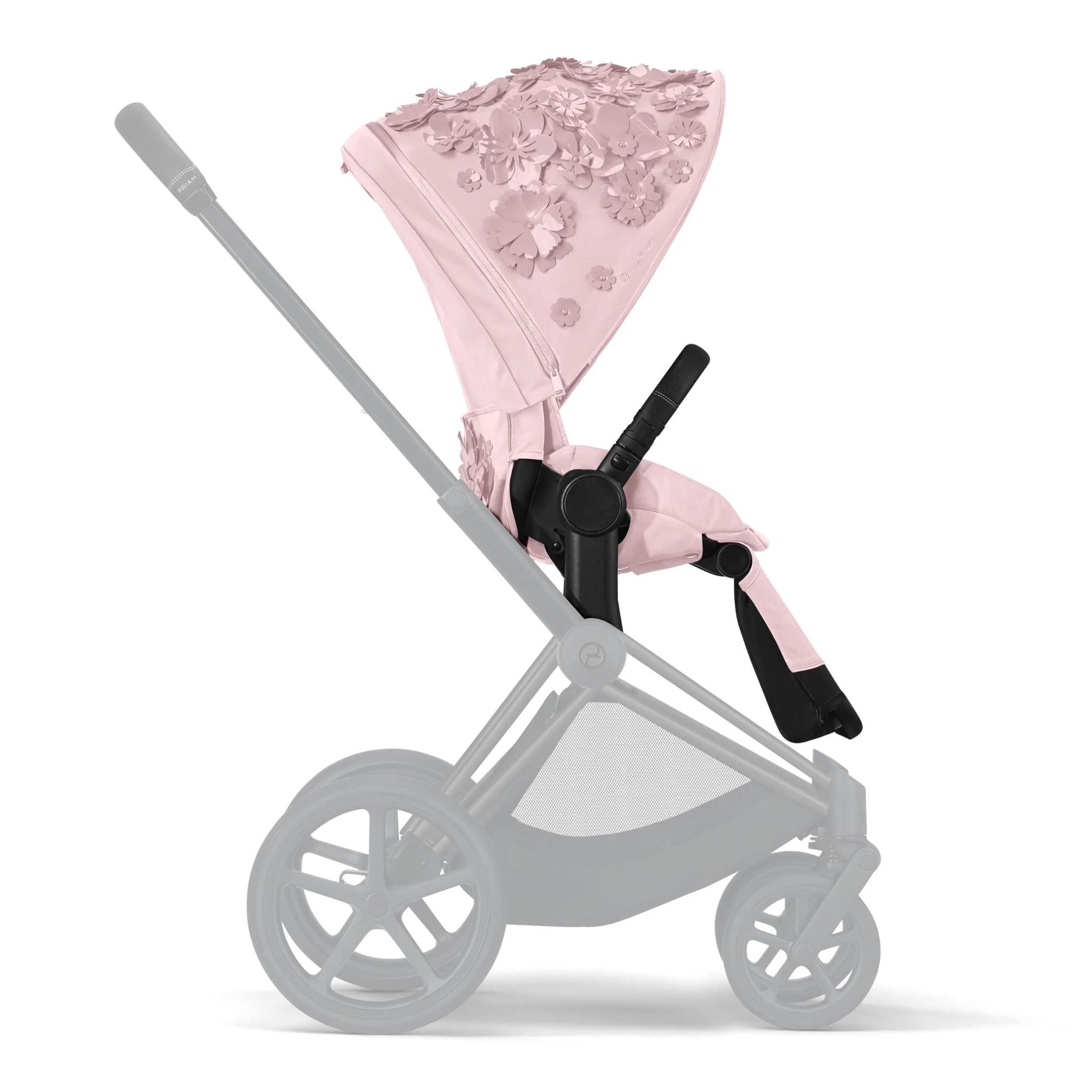  Đệm ghế xe đẩy Cybex Priam Limited Edition - Simply Flowers Light Pink 