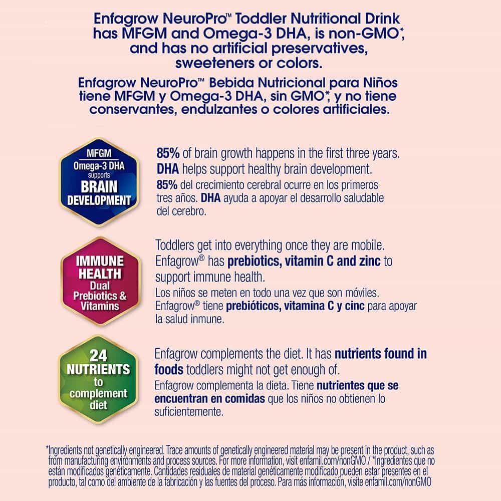  Sữa Nước Enfagrow NeuroPro Toddler Nutritional Drink - Natural Milk Flavor Cho Bé Từ 1 Tuổi (237ml) 