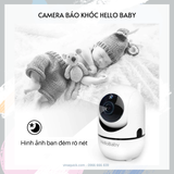  Camera theo dõi - báo khóc HelloBaby HB6550 (5 inch) 