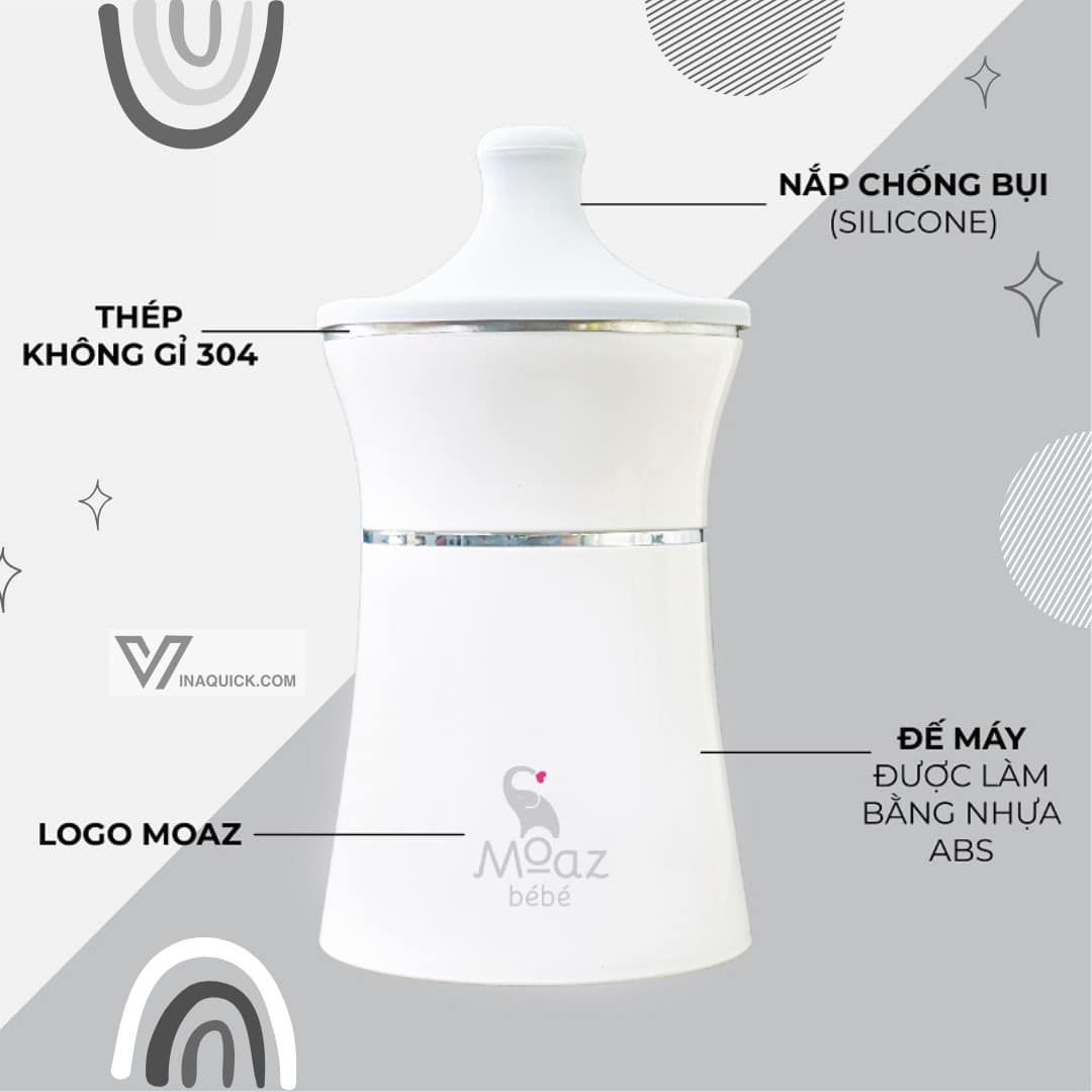  Máy hâm sữa di động không dây Moaz BéBé MB-041 