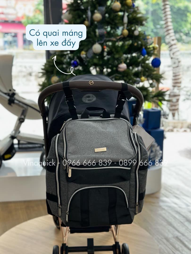 Balo bỉm sữa Baby Brezza Ultimate Changing Station Shop Vinaquick