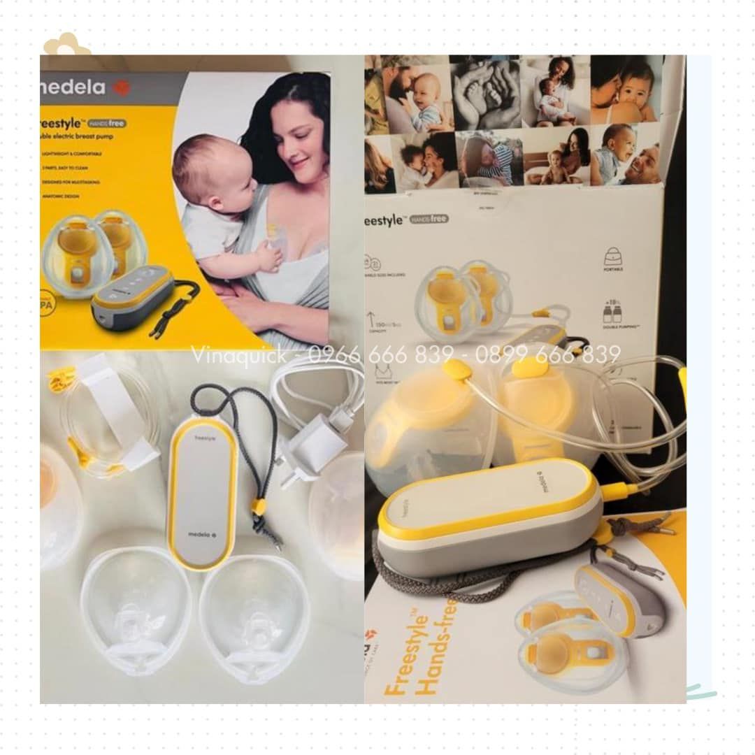  Máy hút sữa rảnh tay Medela Freestyle Hands-free Breast Pump 