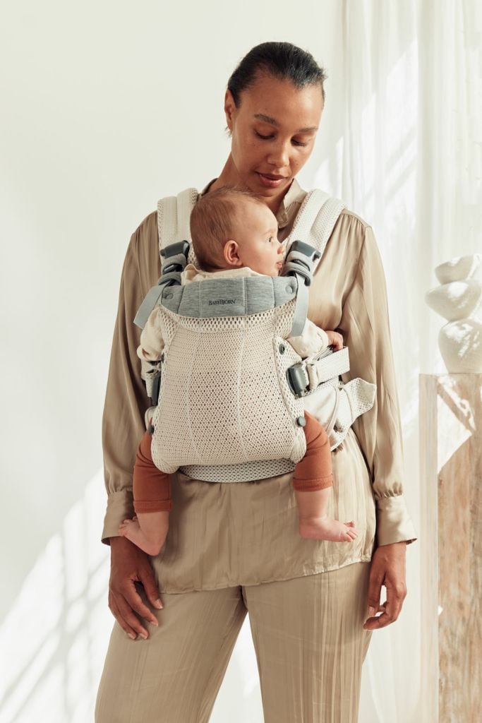  Địu Trẻ Em Baby Bjorn Baby Carrier Harmony - Màu Kem 