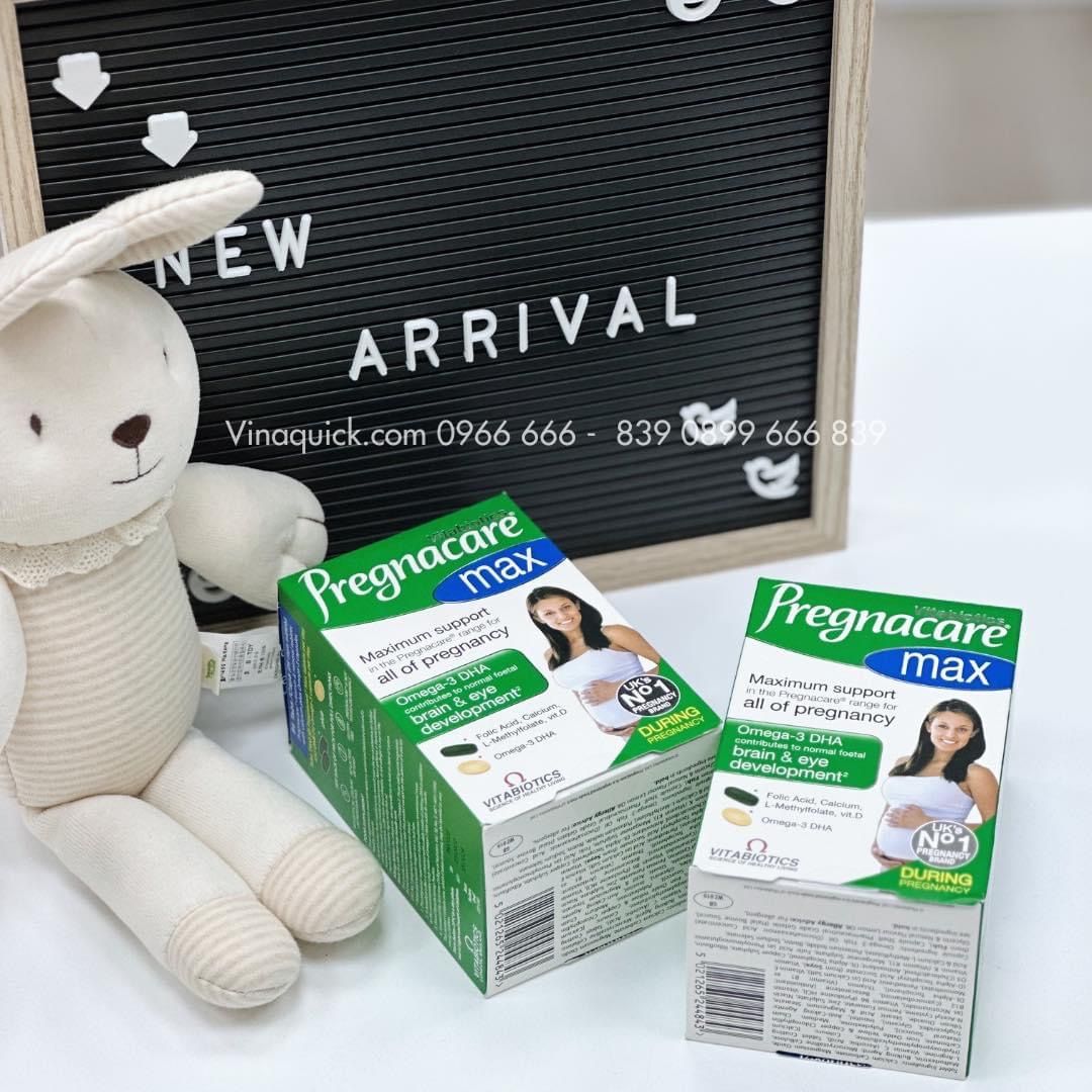  Vitamin Cho Mẹ Bầu Pregnacare Max, 84 Viên 