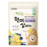  Bánh Gạo Lứt Hữu Cơ Bổ Sung Lợi Khuẩn Lusol 30g 