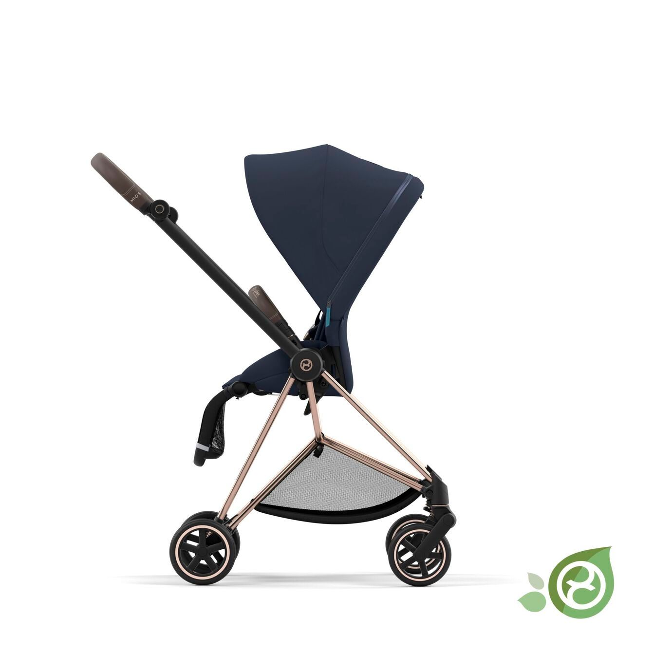  XE ĐẨY CYBEX MIOS 3 - KHUNG ROSE GOLD/PACK DARK NAVY 