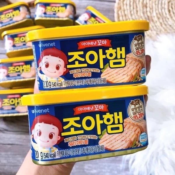  Thịt Heo Hộp Spam Ivenet 200g 