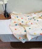  Chăn Vải Hè Cho Bé Từ Sơ Sinh HV Bedding (90x130 cm) 
