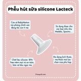  Bộ Phễu Hút Sữa Silicon Lacteck Babymotion 