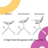  Ghế ăn dặm Oribel Cocoon Z High Chair - Màu Lemonade Yellow 