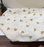  Chăn Vải Hè Cho Bé Từ Sơ Sinh HV Bedding (90x130 cm) 