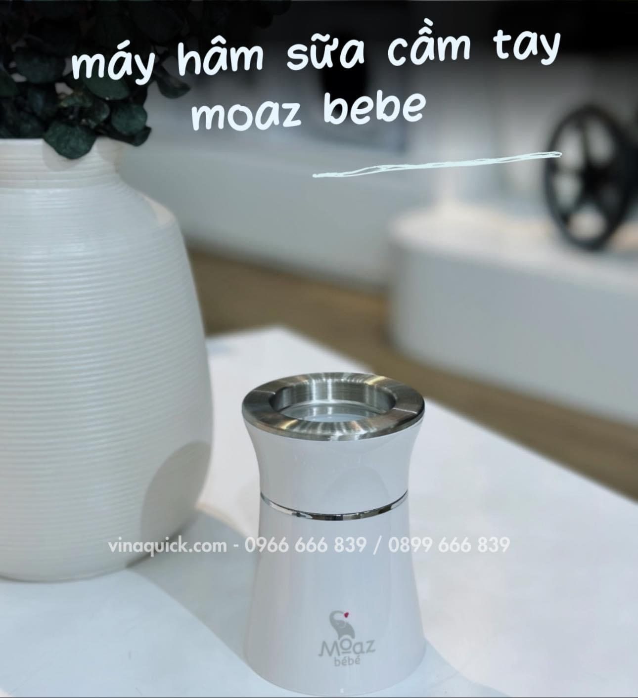  Máy hâm sữa di động không dây Moaz BéBé MB-041 