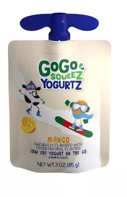  Sữa chua túi Gogo SqueeZ YogurtZ - Xoài 