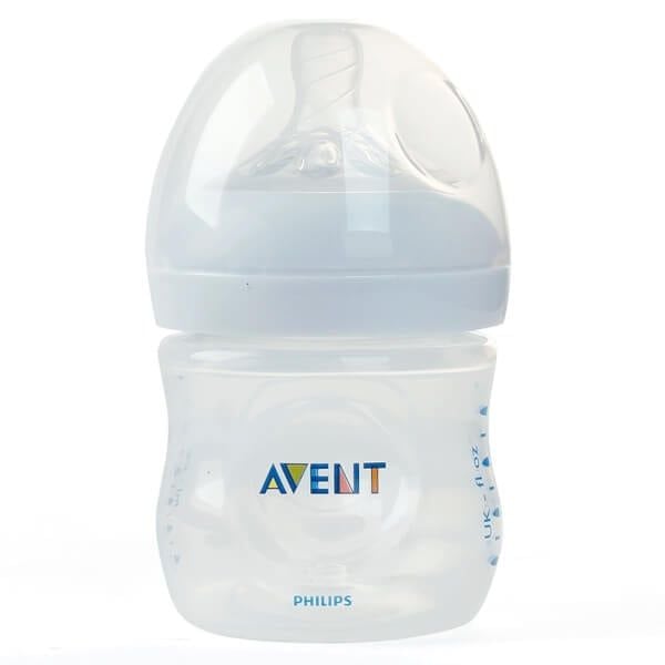  Bình Sữa Philips Avent Natural Nhựa PP BPA Free Cổ Rộng 125ml (SCF690/13) 