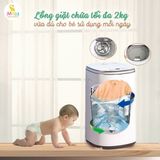  Máy giặt quần áo kèm sấy khô cho bé Moaz BéBé MB-068 